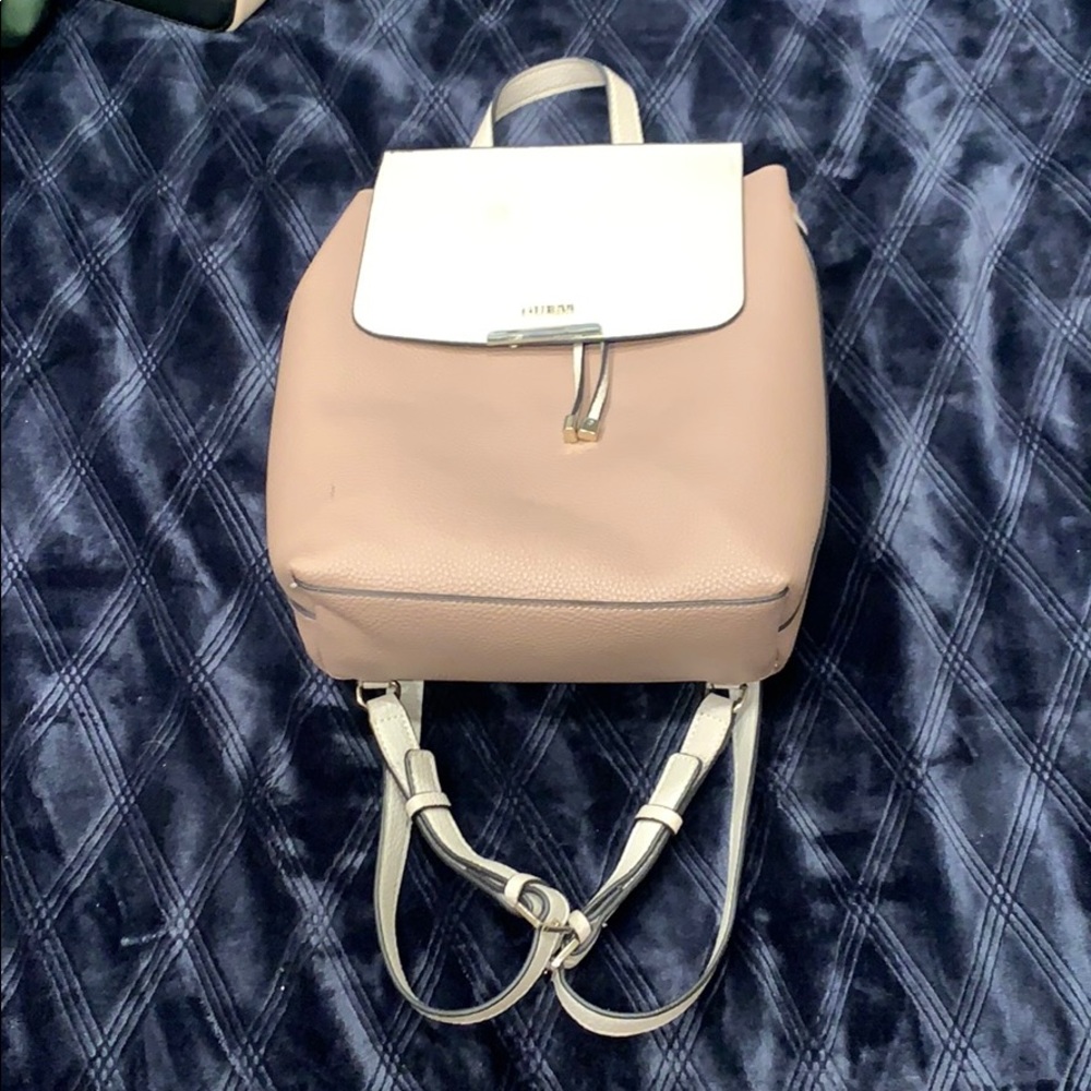 GUESS Leather Backpack - Picture 2 of 8